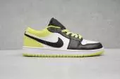 acheter air jordan 1 low chaussures silver light green